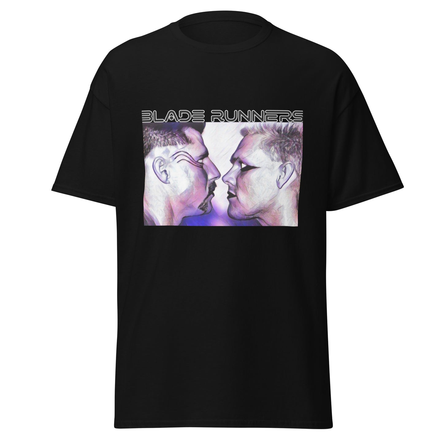 Blade Runners Tee (black text)