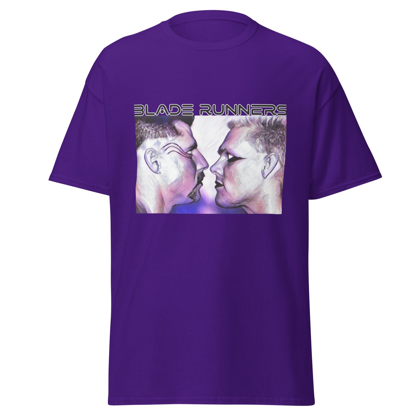Blade Runners Tee (black text)