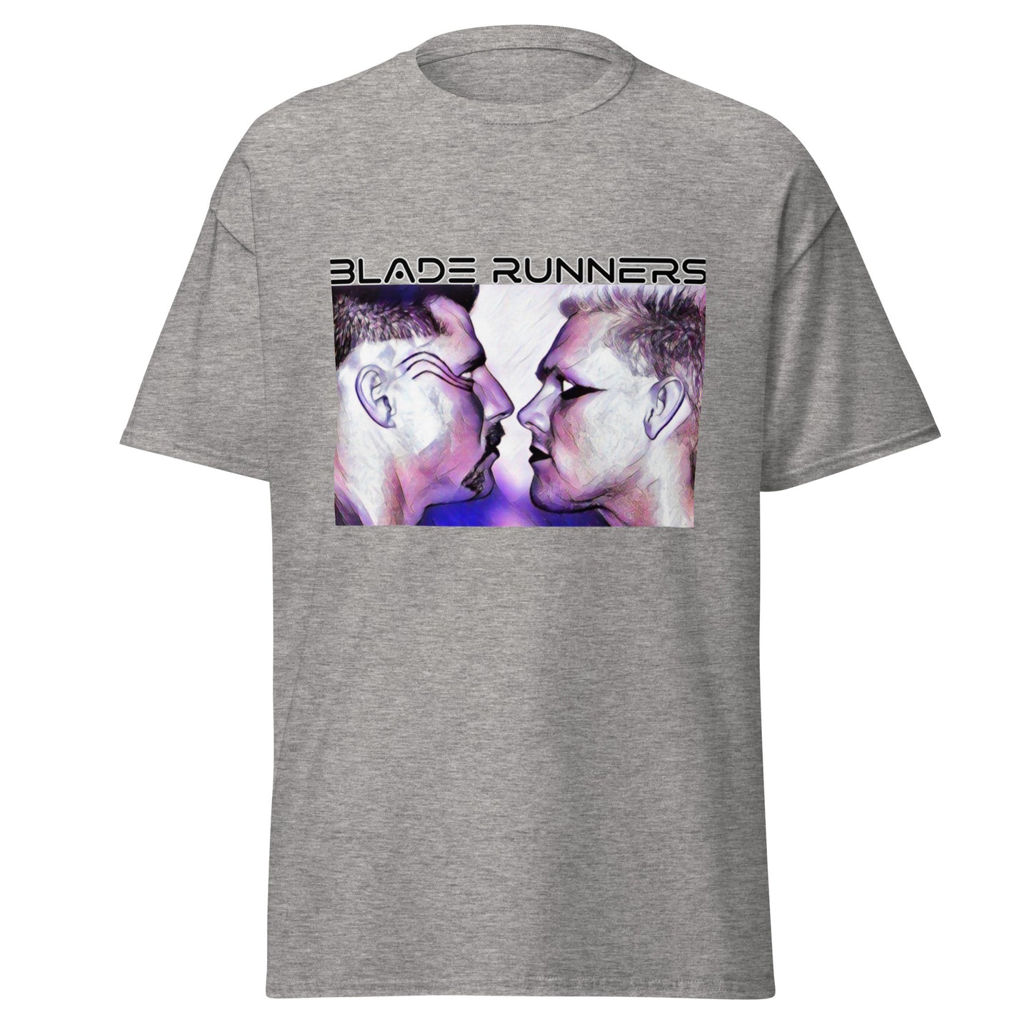 Blade Runners Tee (black text)