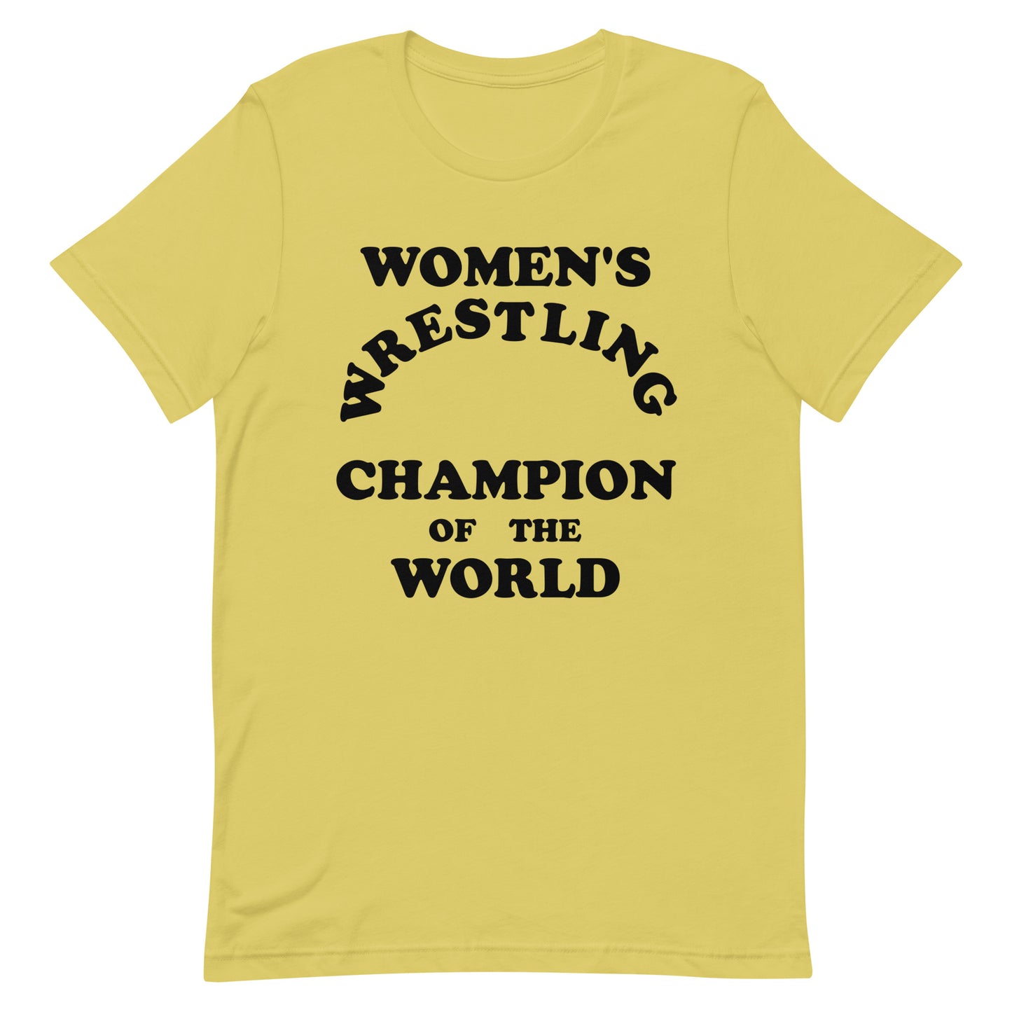 Women's Wrestling Champion of the World Tee