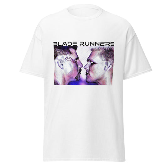 Blade Runners Tee (black text)