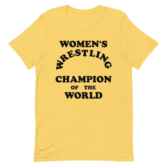 Women's Wrestling Champion of the World Tee